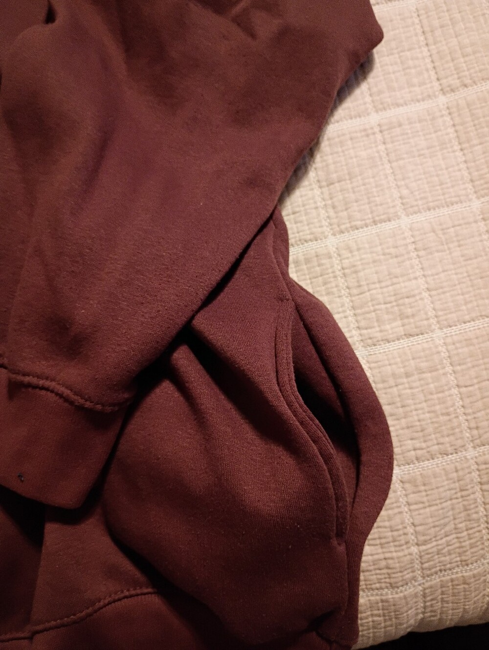 Boohoo Man BrownGraphic Hoodie Sweatshirt - Picture 4 of 5